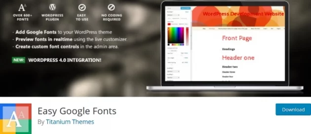 add google fonts to your wordpress website easy google fonts plugin